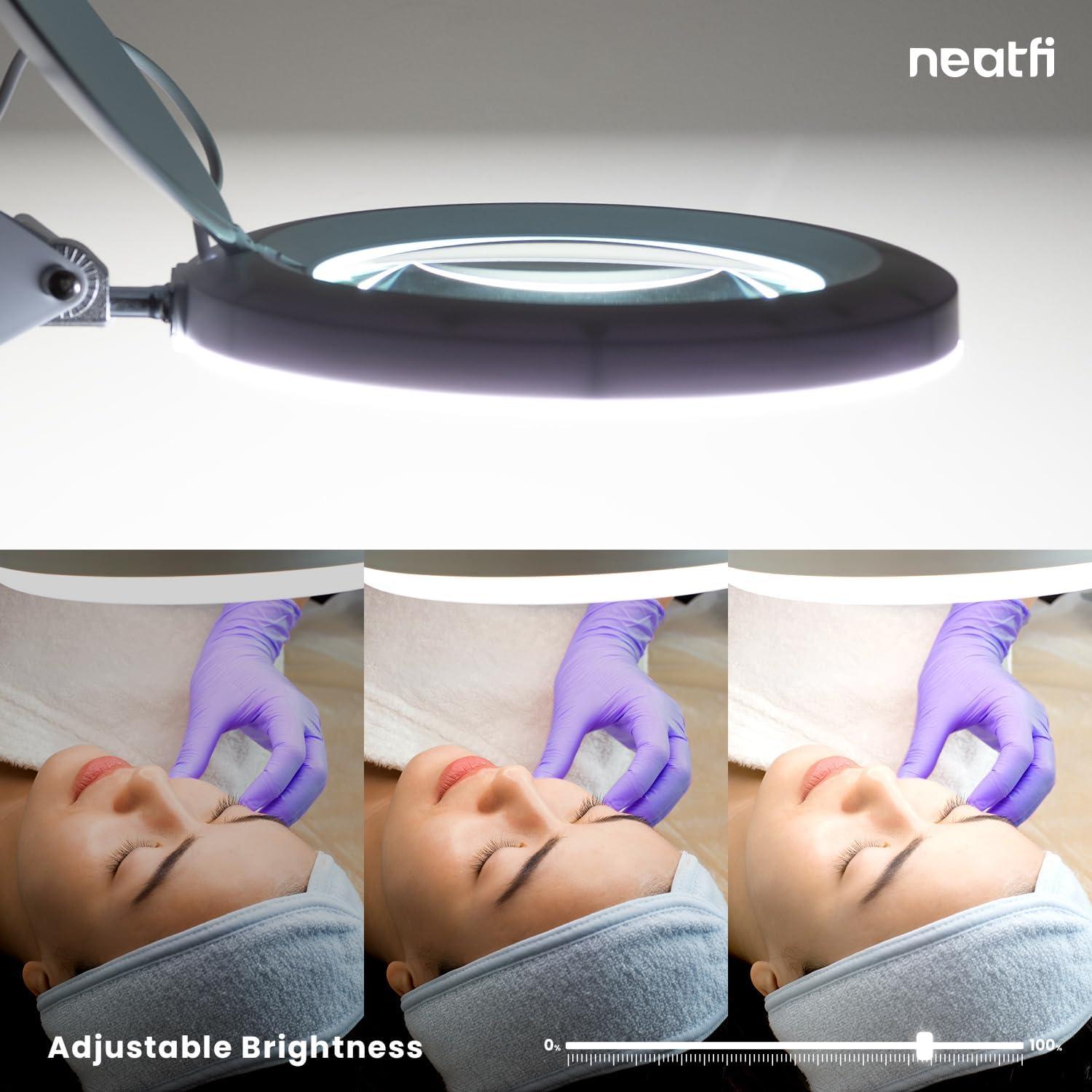 Lámpara de Aumento LED Neatfi 5 Dioptrías 120 LEDs SMD