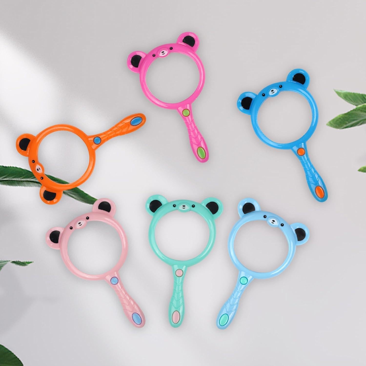 30 Lupas de Mano para Niños IRCHLYN 5X 55mm en 6 Colores