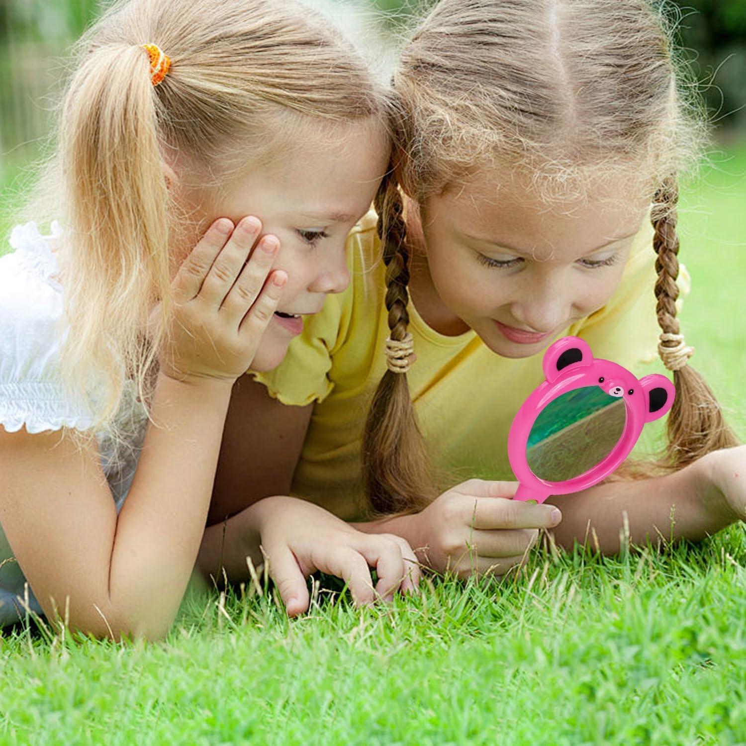 30 Lupas de Mano para Niños IRCHLYN 5X 55mm en 6 Colores