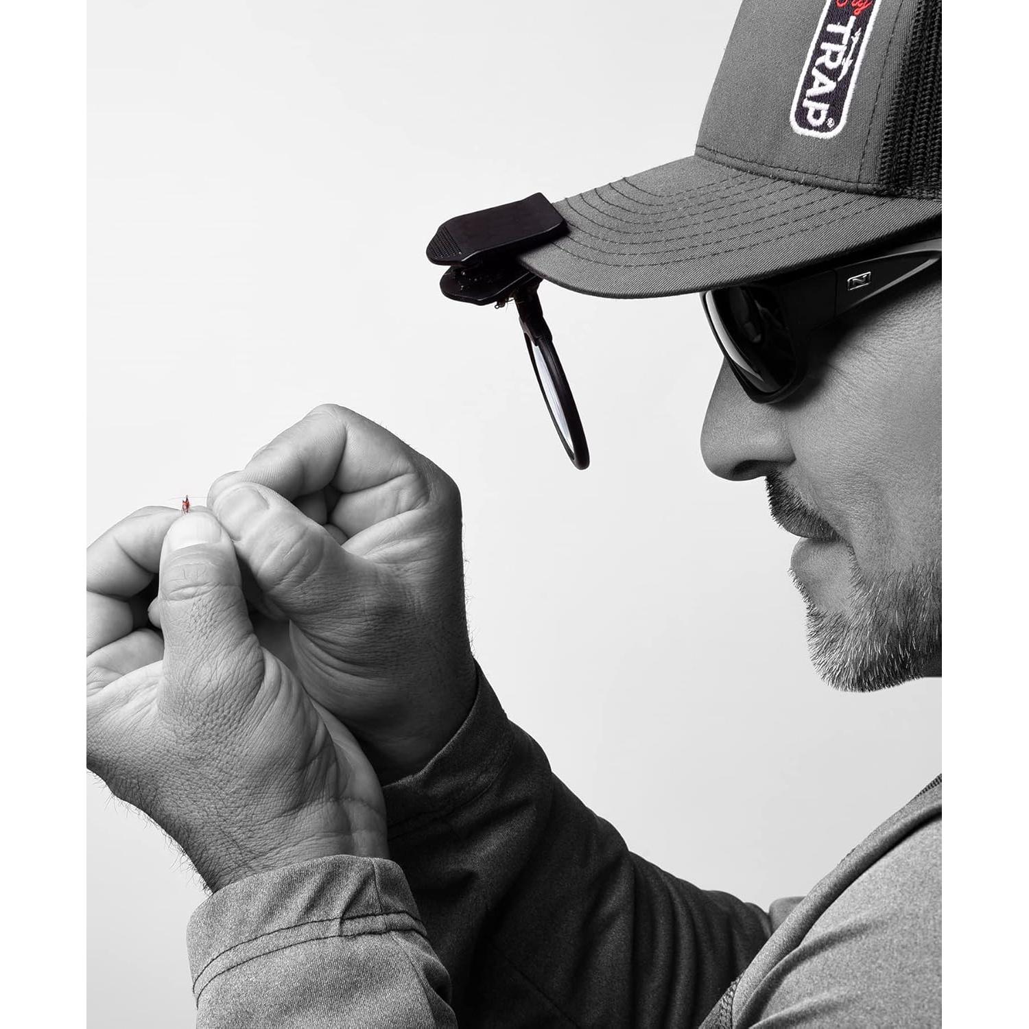 Lupa Clip On Magnifly 3X con 2 imanes - Negro