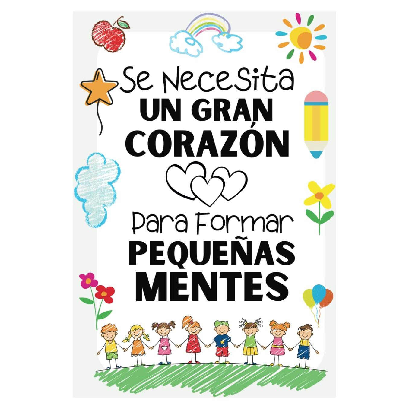 Regalos originales para profesores: Cuaderno de notas prof maestra infantil guarderia (Spanish Edition)