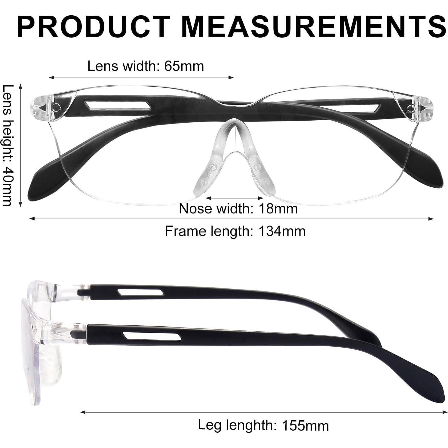 Gafas de Aumento OKH 1.6X Manos Libres 2-Pack