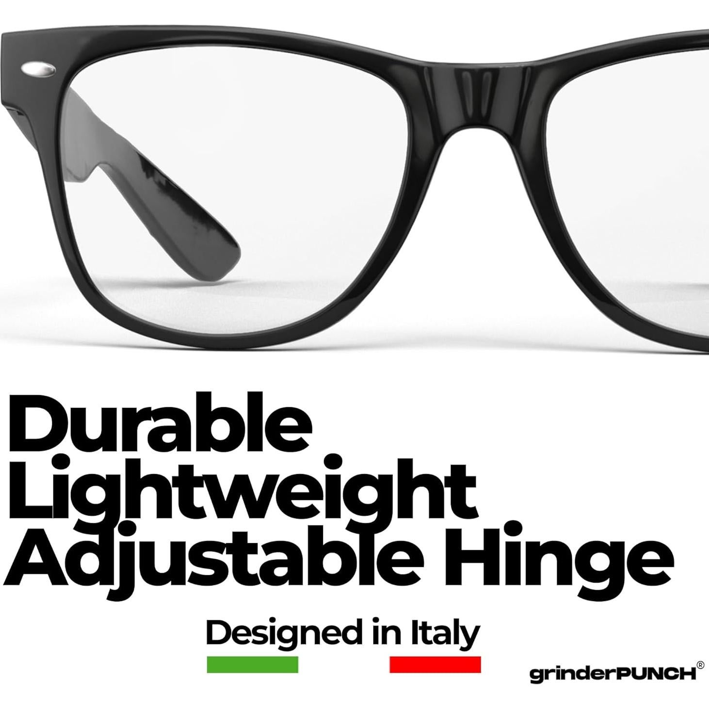 Gafas de Lectura GrinderPUNCH 2 Paquete +1.00 a +6.00