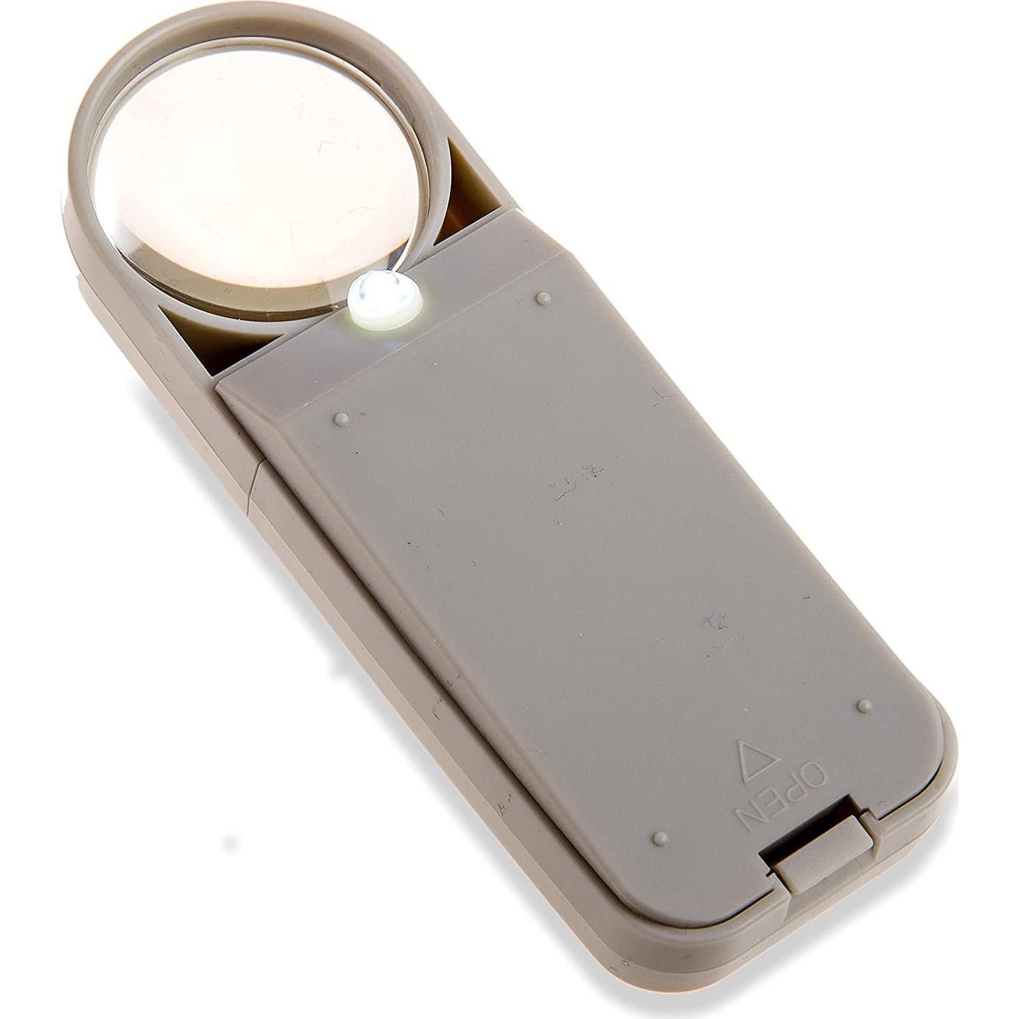 Lupa Asférica Iluminada Carson SV-70 7x 3.81 cm LED