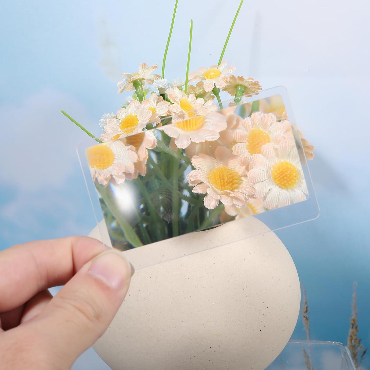 Lente Aumentadora de Tarjeta de Crédito 3X Hariendny 14x10cm