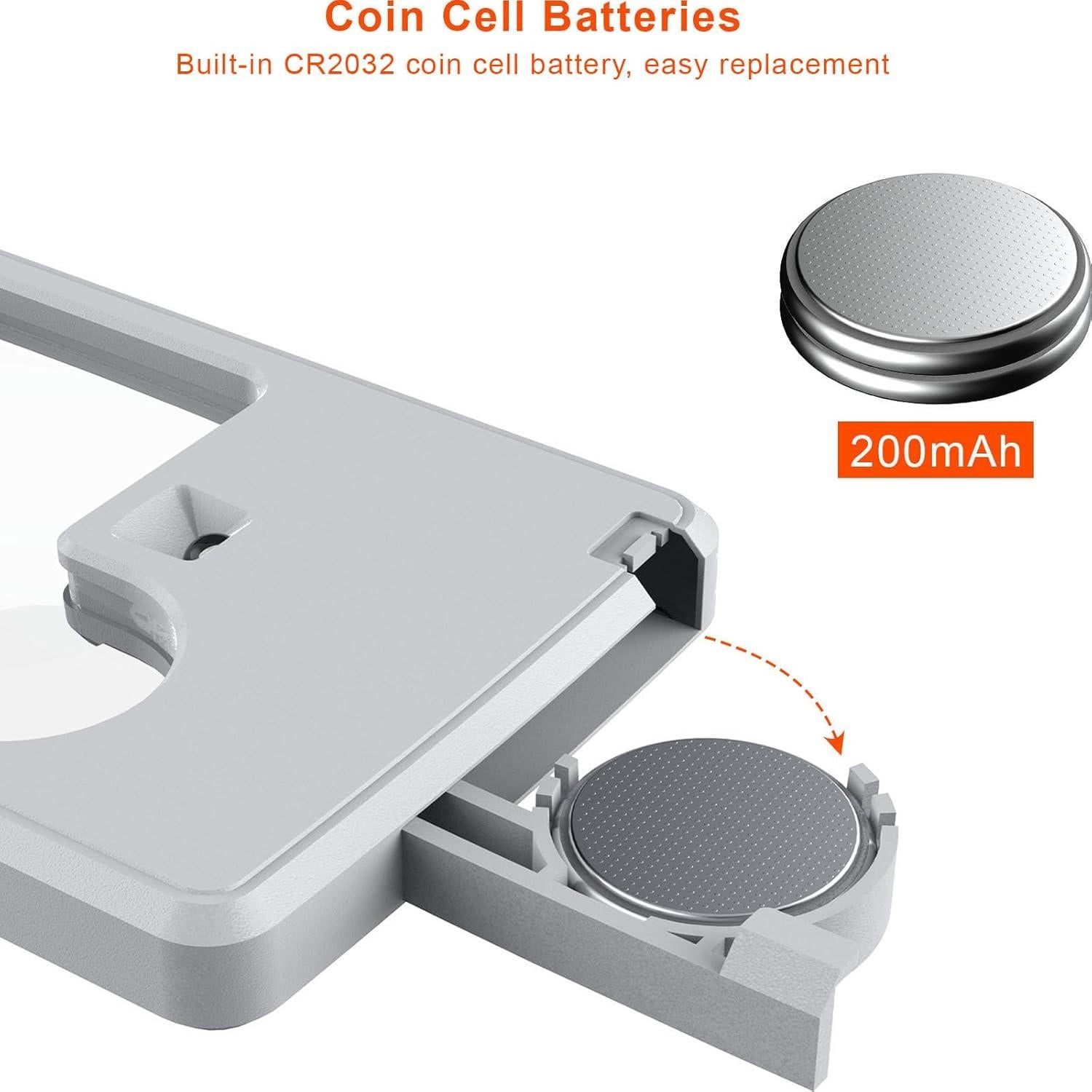 Lupa de Mano Inaepeak con Luz LED 3X 6X y Estuche Negro
