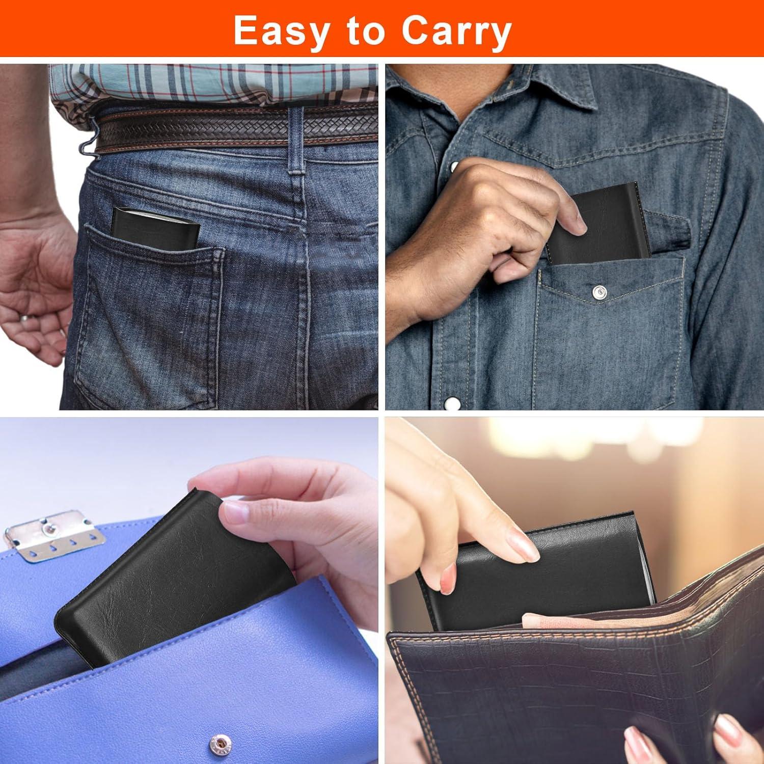 Lupa de Mano Inaepeak con Luz LED 3X 6X y Estuche Negro