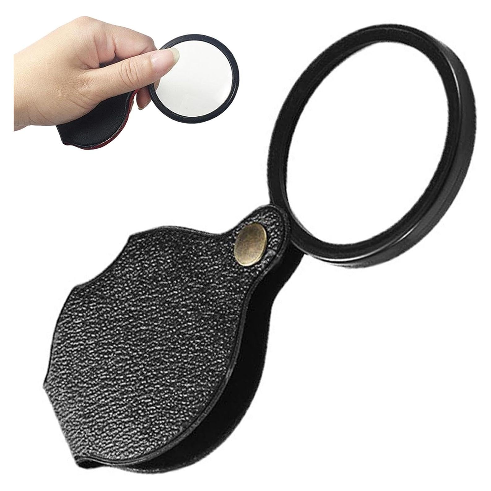 Lupa de Bolsillo CALIDAKA 20X con Cubierta Protectora