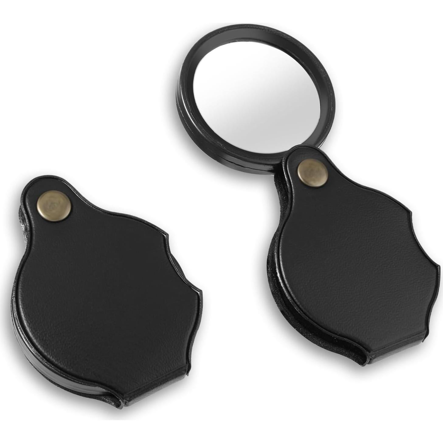 Lupa de Bolsillo Dimeho 10X Plegable con Funda Protectora