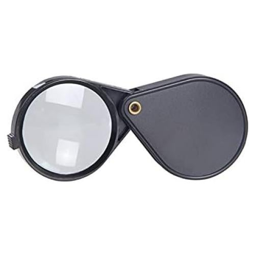 Lupa de bolsillo Winvin 5X 15X plegable para joyería