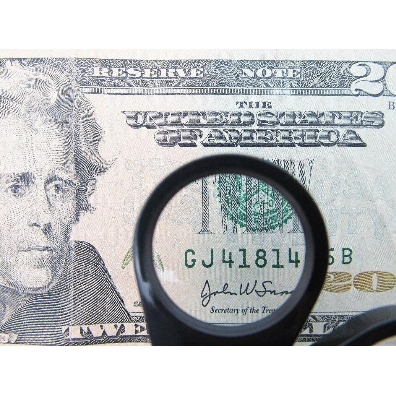 Lupa de bolsillo Winvin 5X 15X plegable para joyería