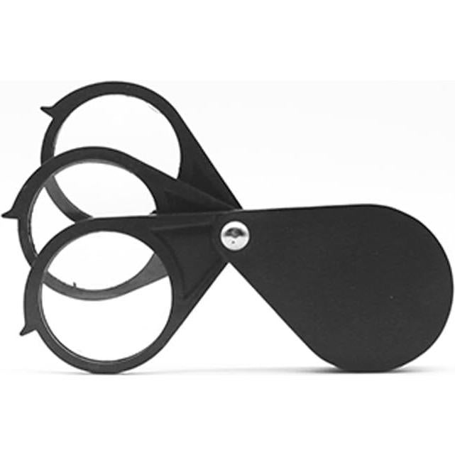 Lupa de bolsillo Winvin 5X 15X plegable para joyería