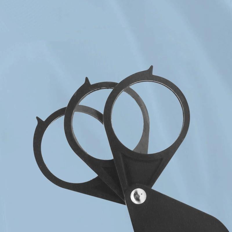 Lupa de bolsillo Winvin 5X 15X plegable para joyería