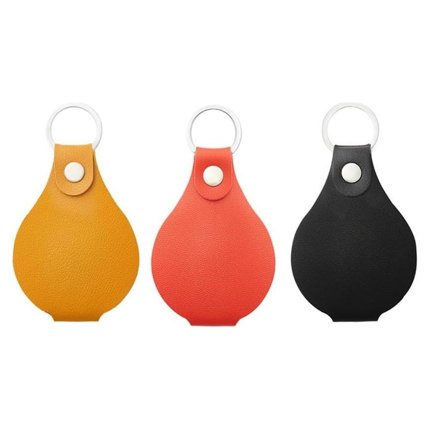 Lupa de bolsillo 10X Kacokaco con llavero y estuche 3 colores