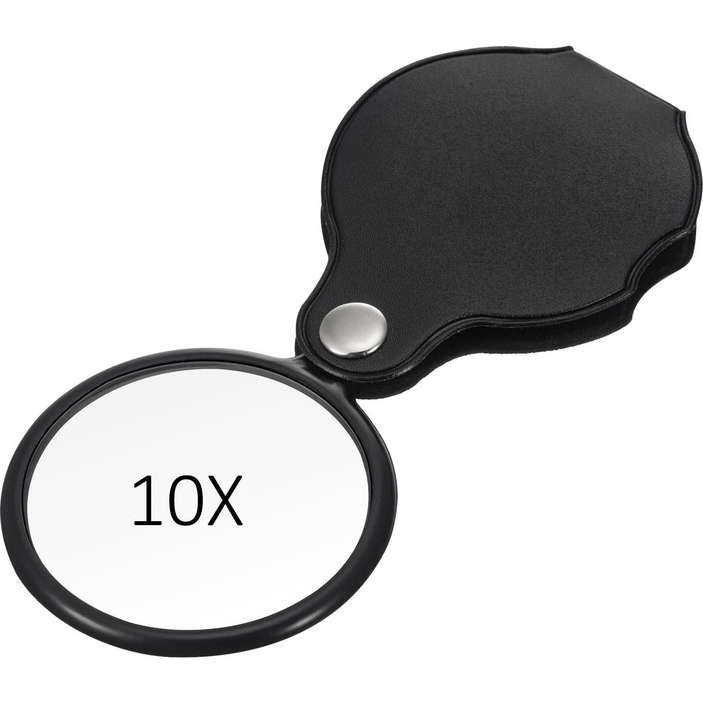 Lupa Mini Plegable 10X HESTYA - Paquete de 8 Unidades