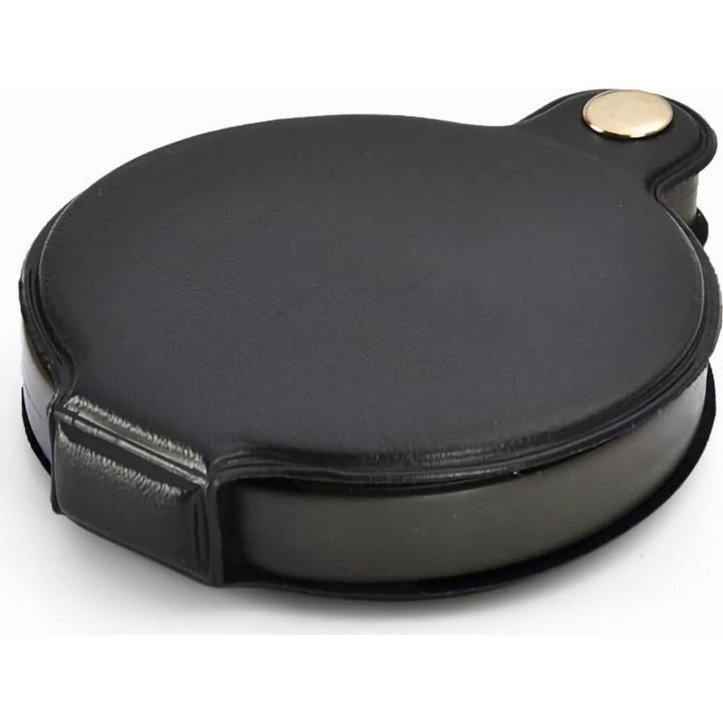 Lupa de bolsillo 10x ThsGivingStore con estuche de cuero