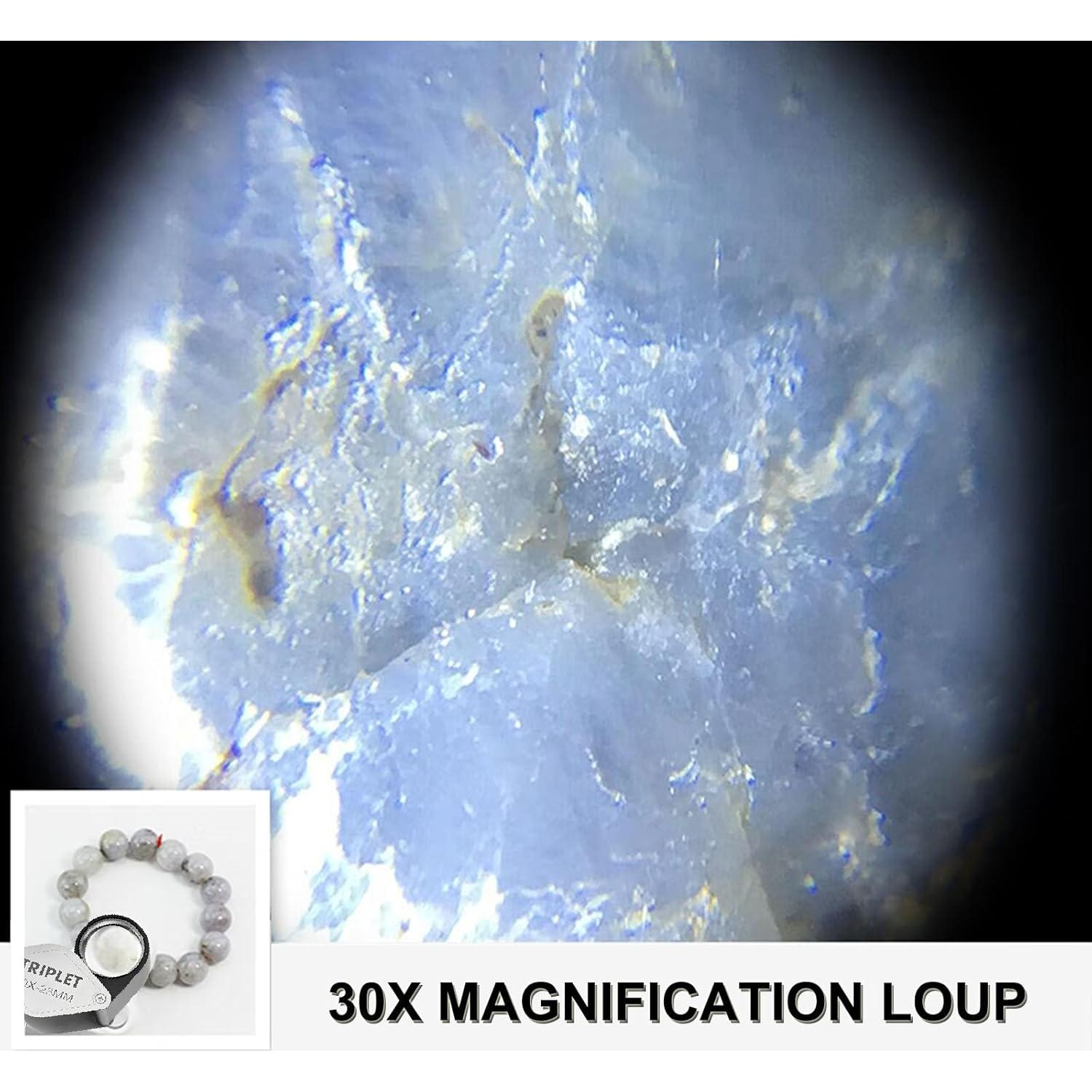 Lupa de Joyero 30X Koparneed con Estuche de Cuero