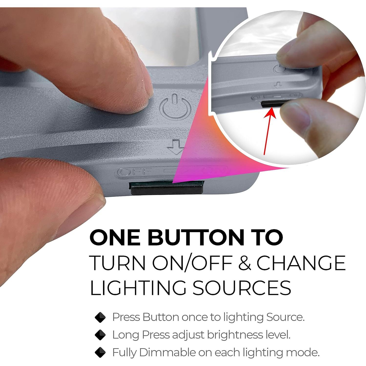 Lente de Página LED Magnipros 5X con Soporte Desmontable