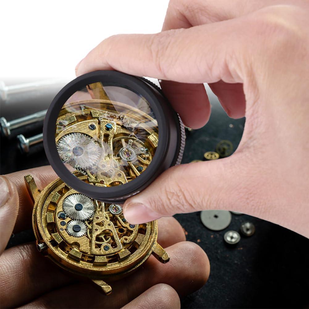 Lupa de Aumento 30X Lwuey - Lente de Joyero Portátil