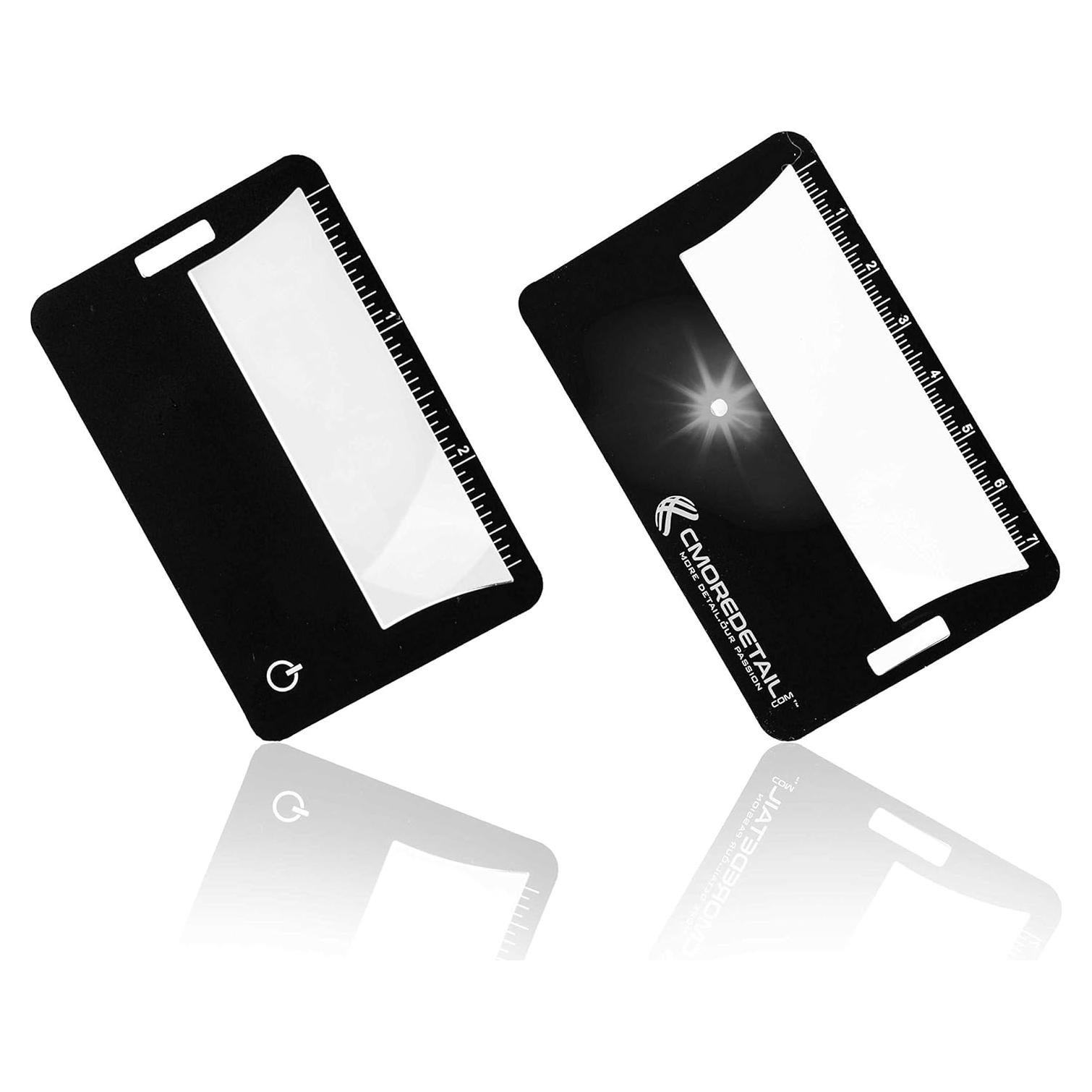 Lentes de Aumento 3x con Luz C cmoredetail - Tamaño Tarjeta