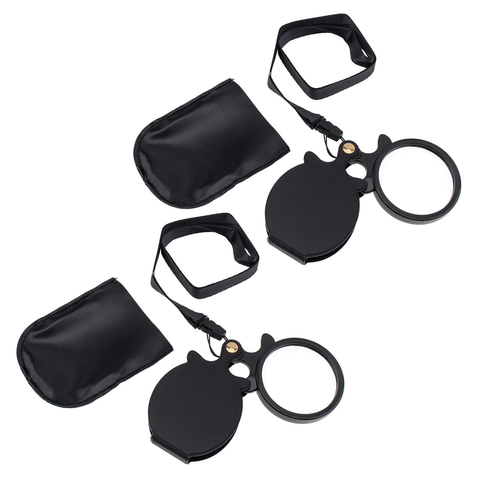 Lupa Plegable 10X Smgda con Lente de 60mm - 2 Piezas