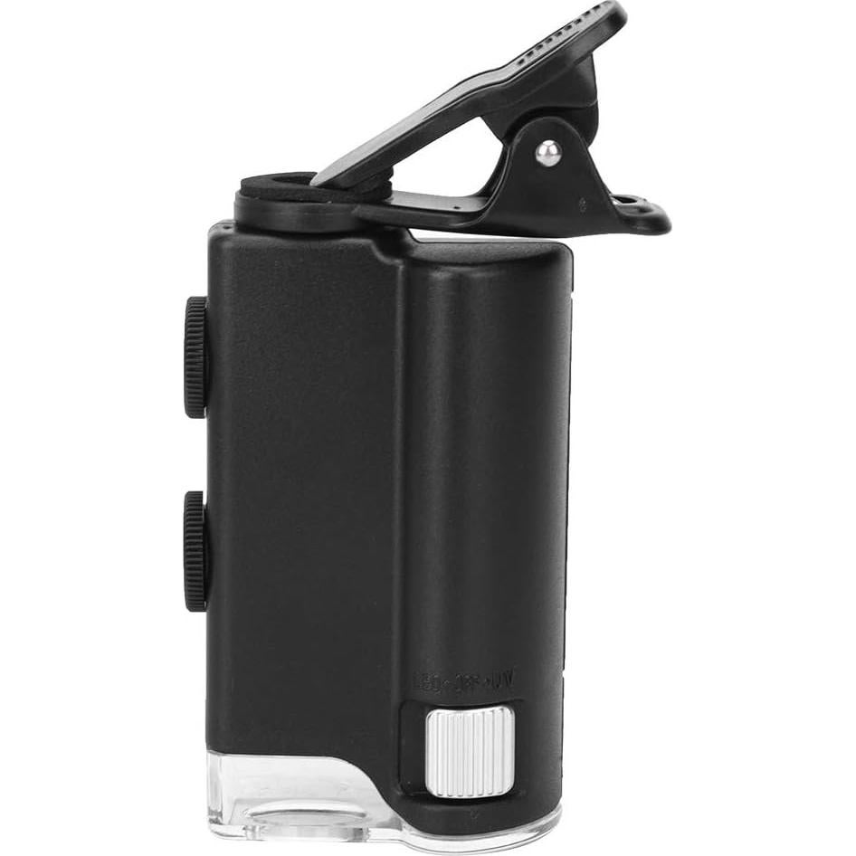 Microscopio Clip-on 753 60-100X con Luz LED para Móviles