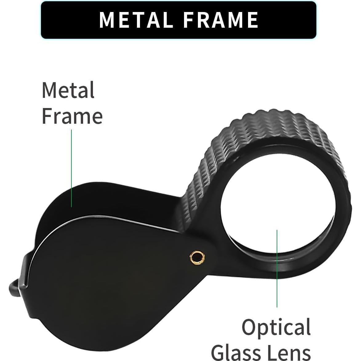 Lupa de Joyero 10X Koparneed con Lente Triplete 18mm