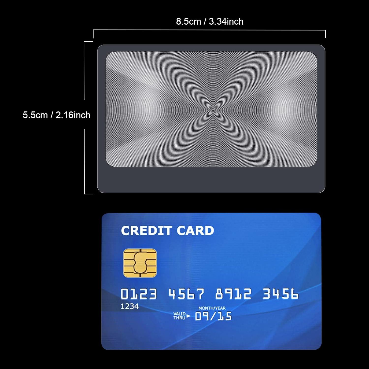 Lentes de Aumento TIESOME 3X - 20 Piezas de PVC 8.5x5.5cm