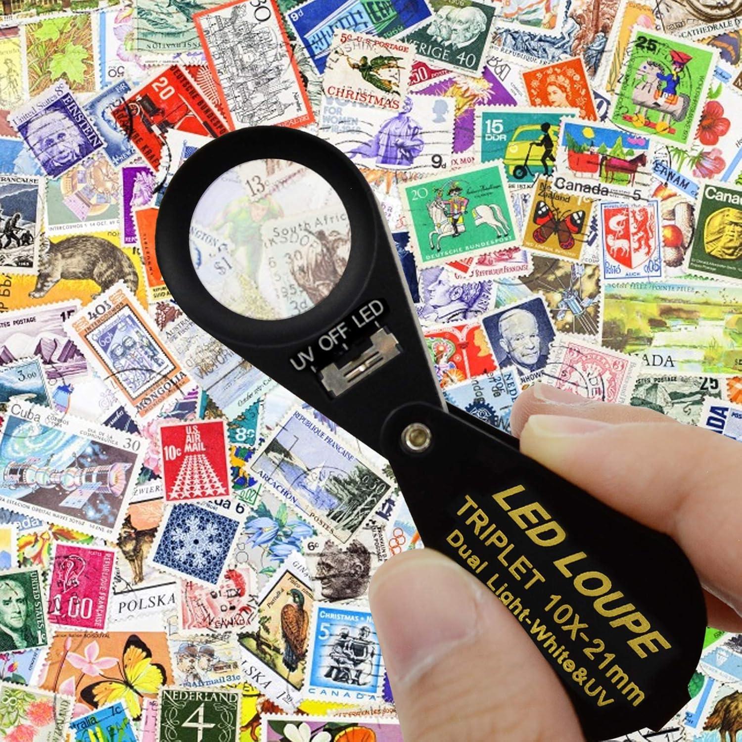 Lupa de Joyería LED UV 10x DANOPLUS KIB-246 21mm