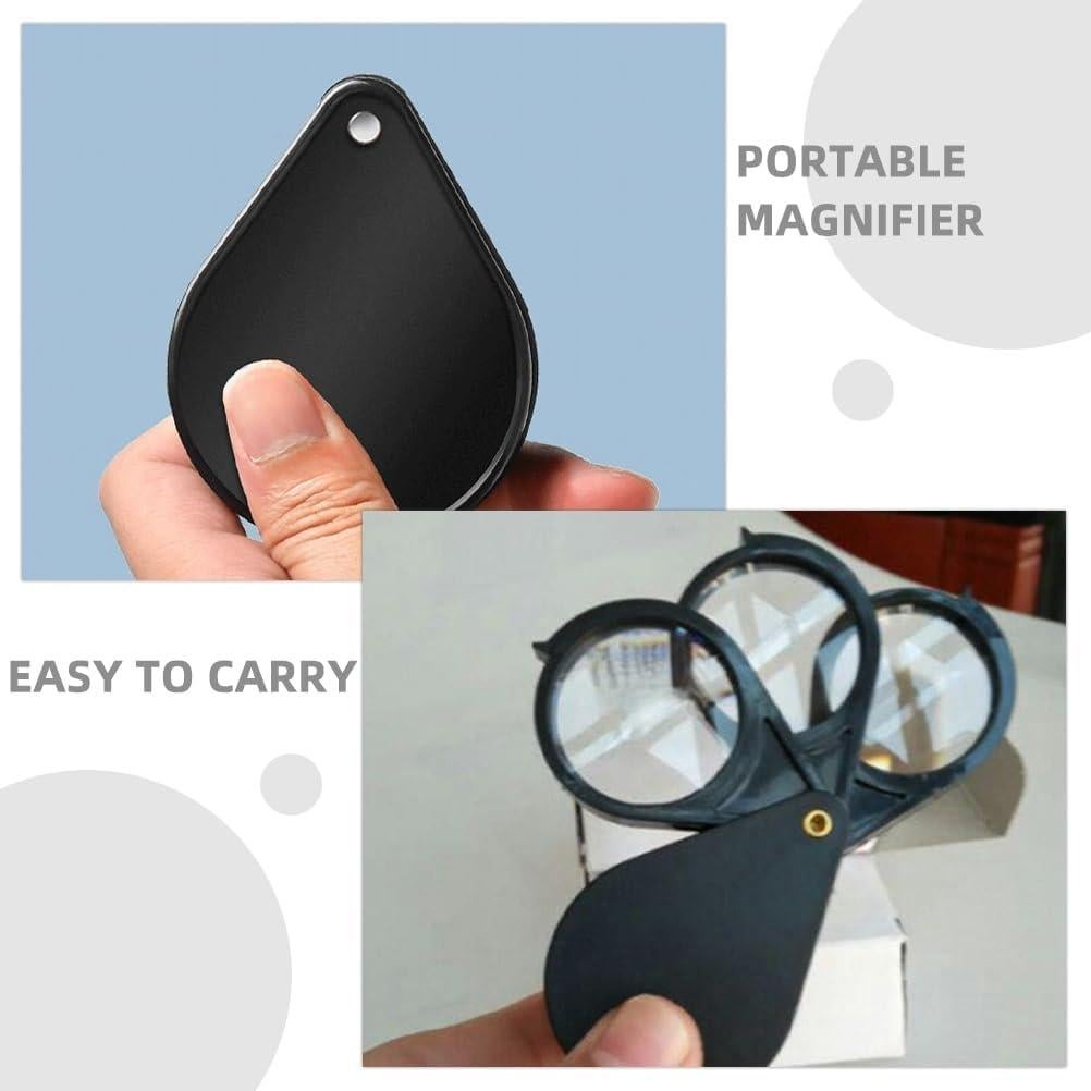 Lupa Plegable de Bolsillo ULTECHNOVO 5X/10X Acrílico