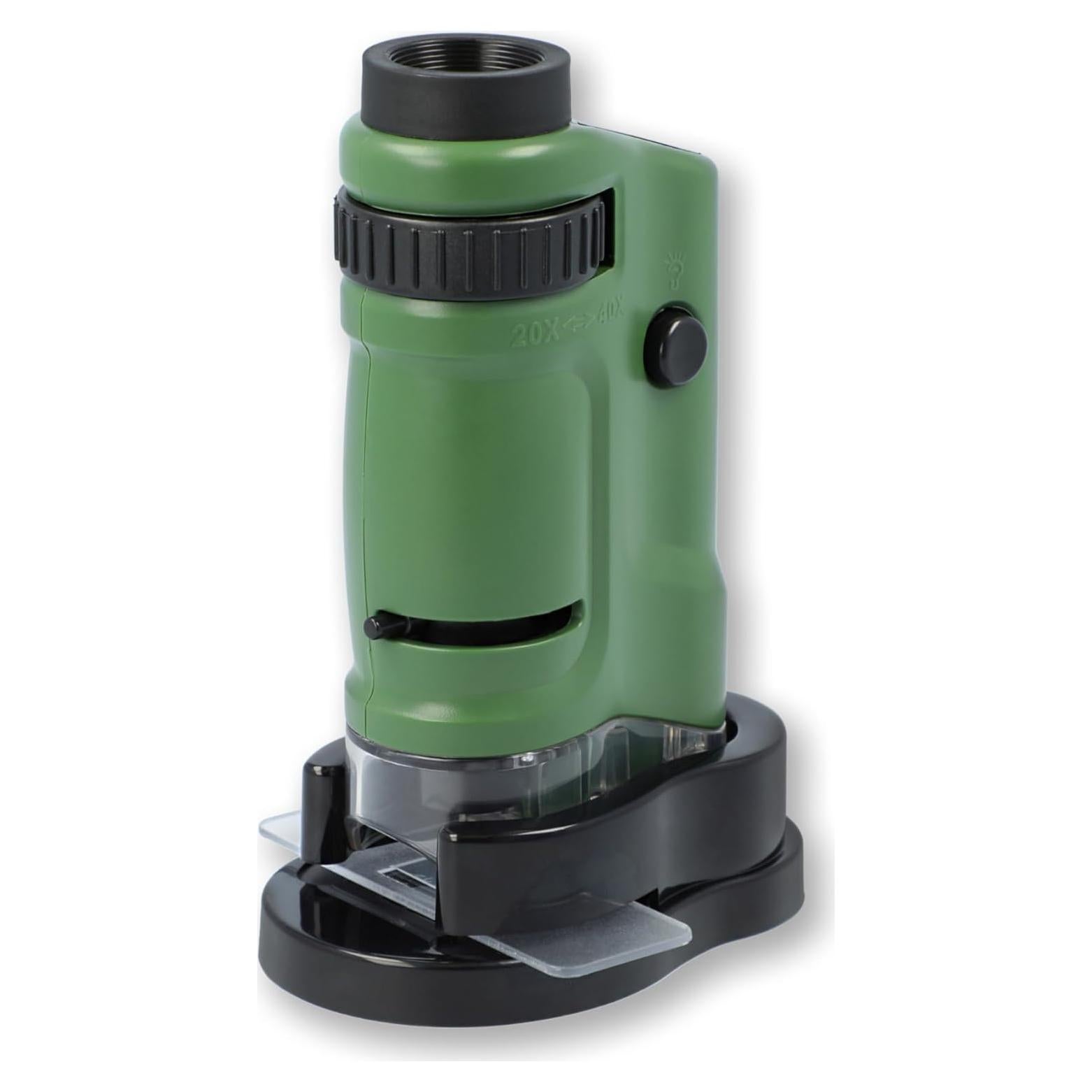 Microscopio de Bolsillo Carson MicroBrite 20-40x LED MM-24