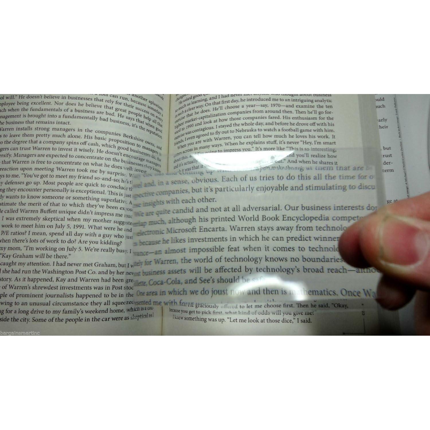 Lote de 12 Lentes Aumentadoras OpticLens 3X 54x85mm