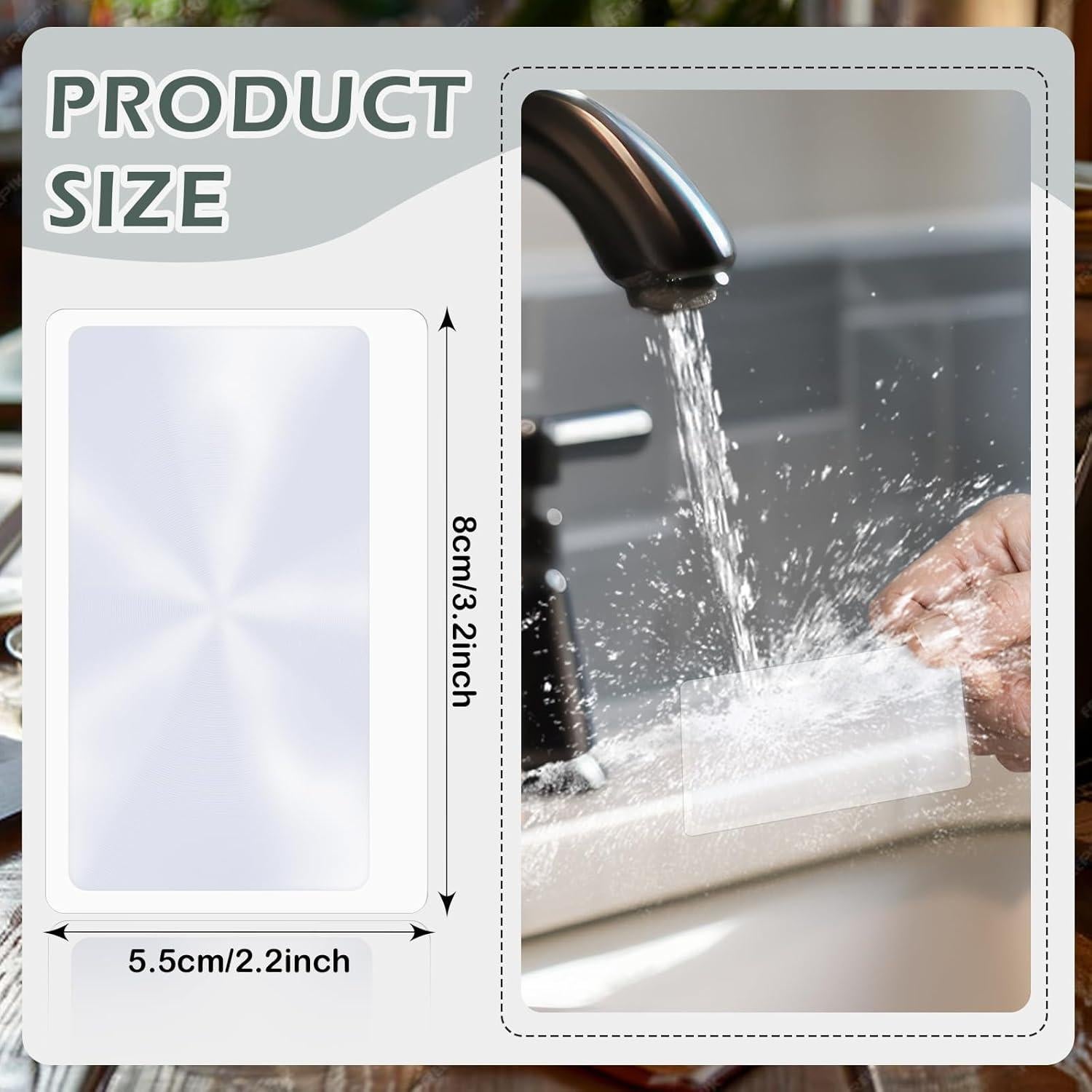 30 Piezas Lentes de Aumento Liobelon 8.1x5.6 cm para Leer