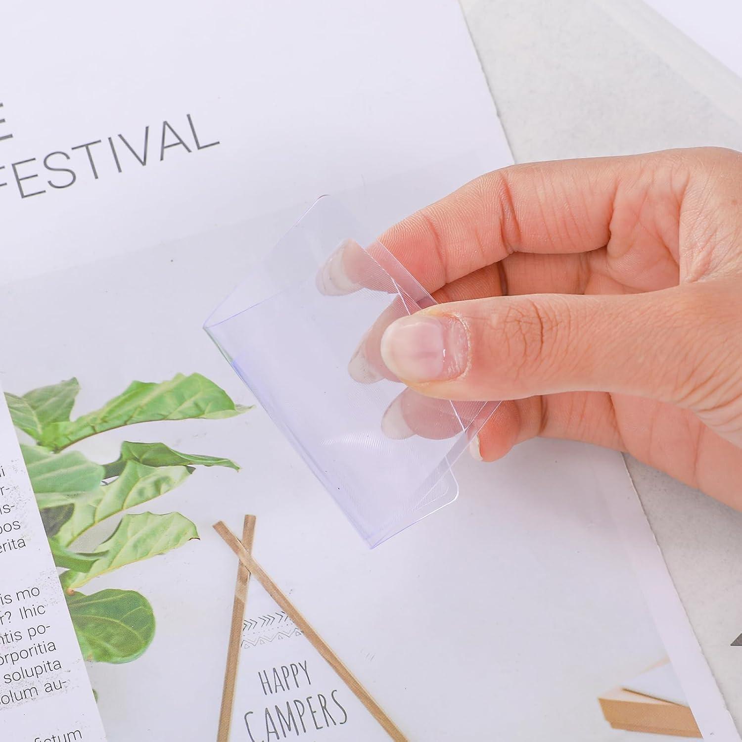 30 Piezas Lentes de Aumento Liobelon 8.1x5.6 cm para Leer