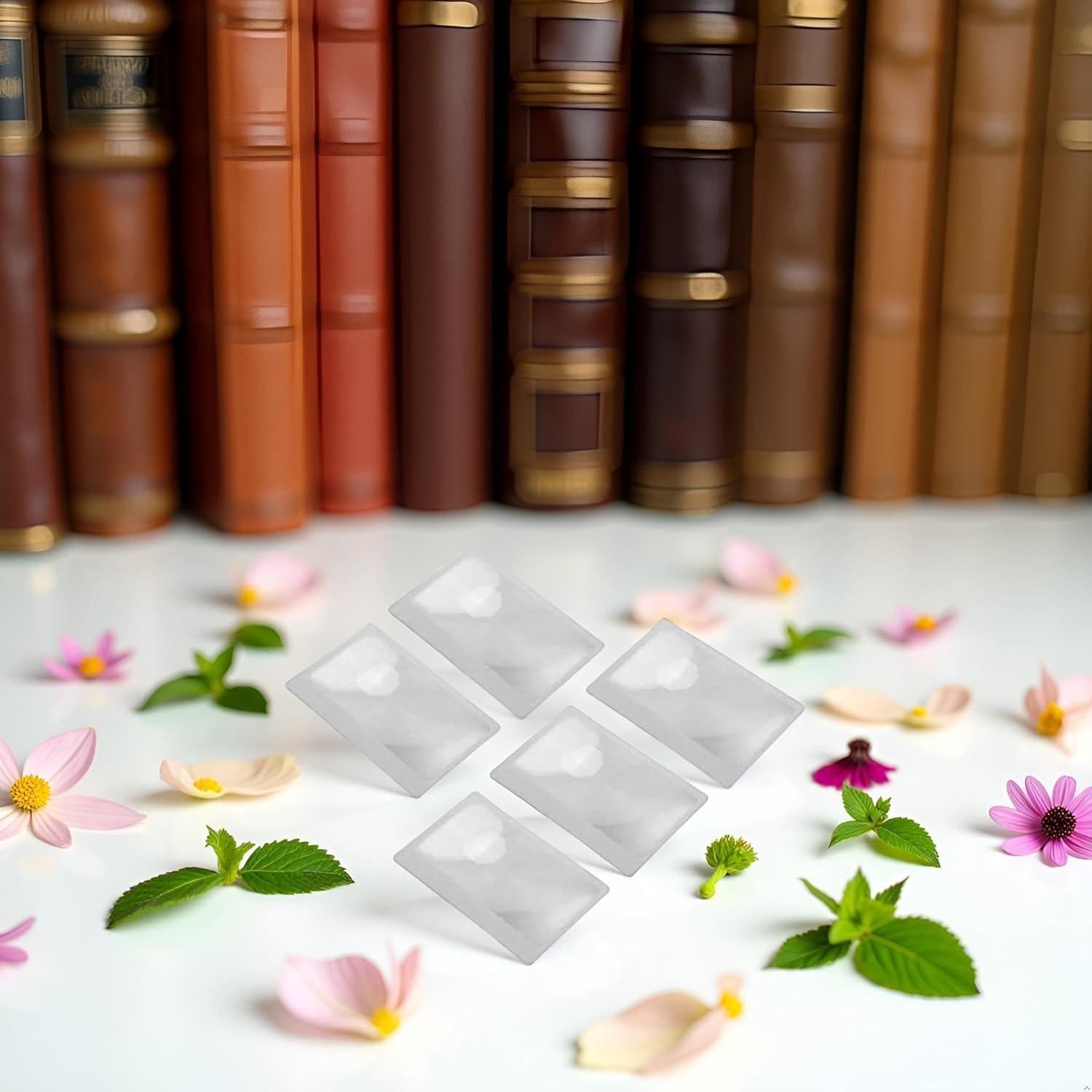 Lupa de bolsillo 3X Sluswallow - 5 lentes Fresnel portátiles