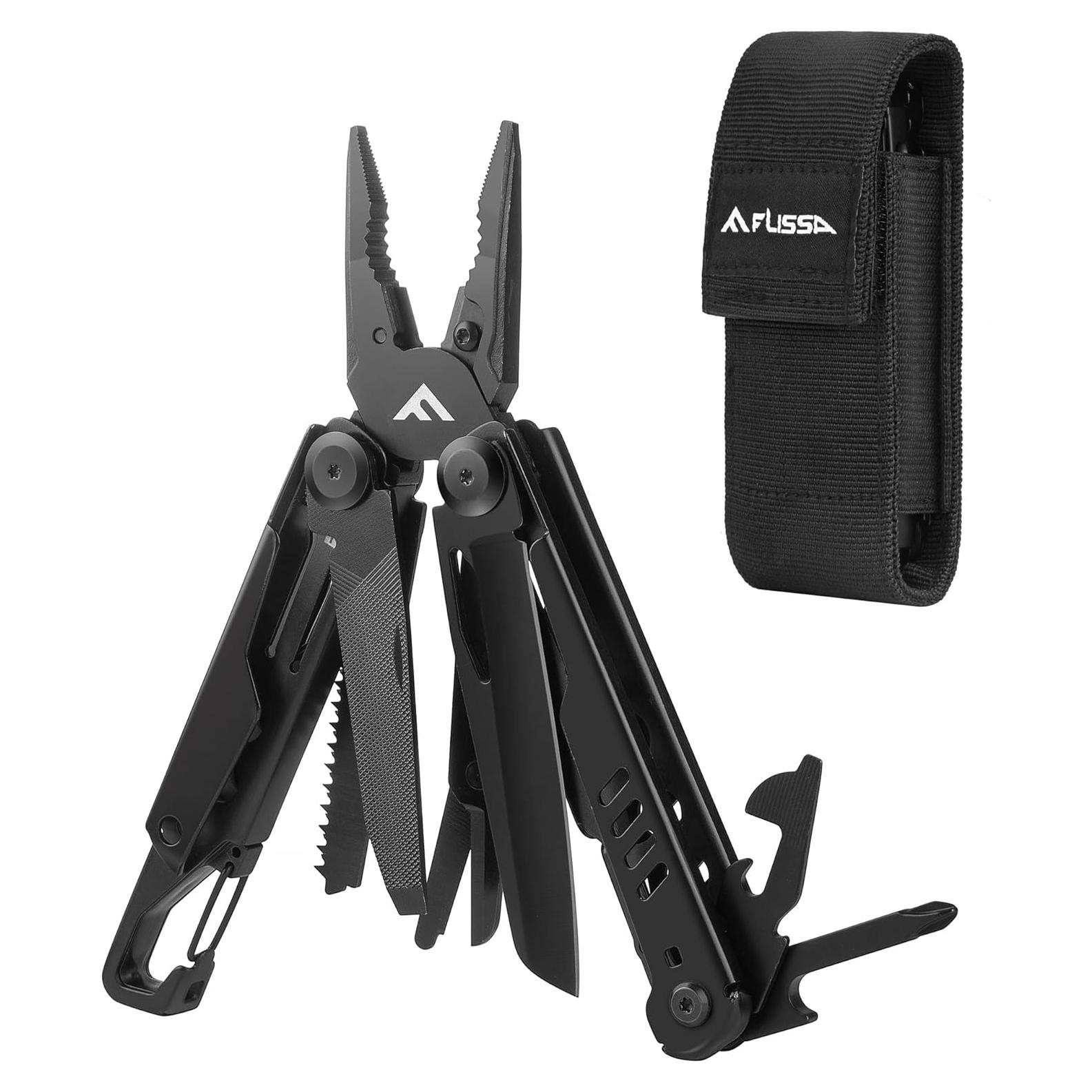 Multiherramienta FLISSA 15-en-1 con Alicates y Funda