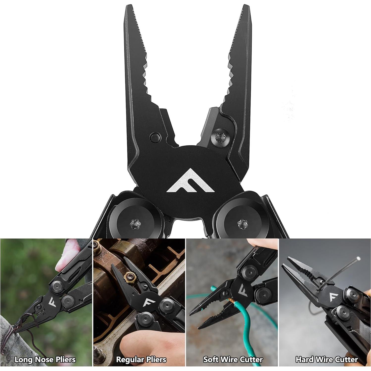 Multiherramienta FLISSA 15-en-1 con Alicates y Funda