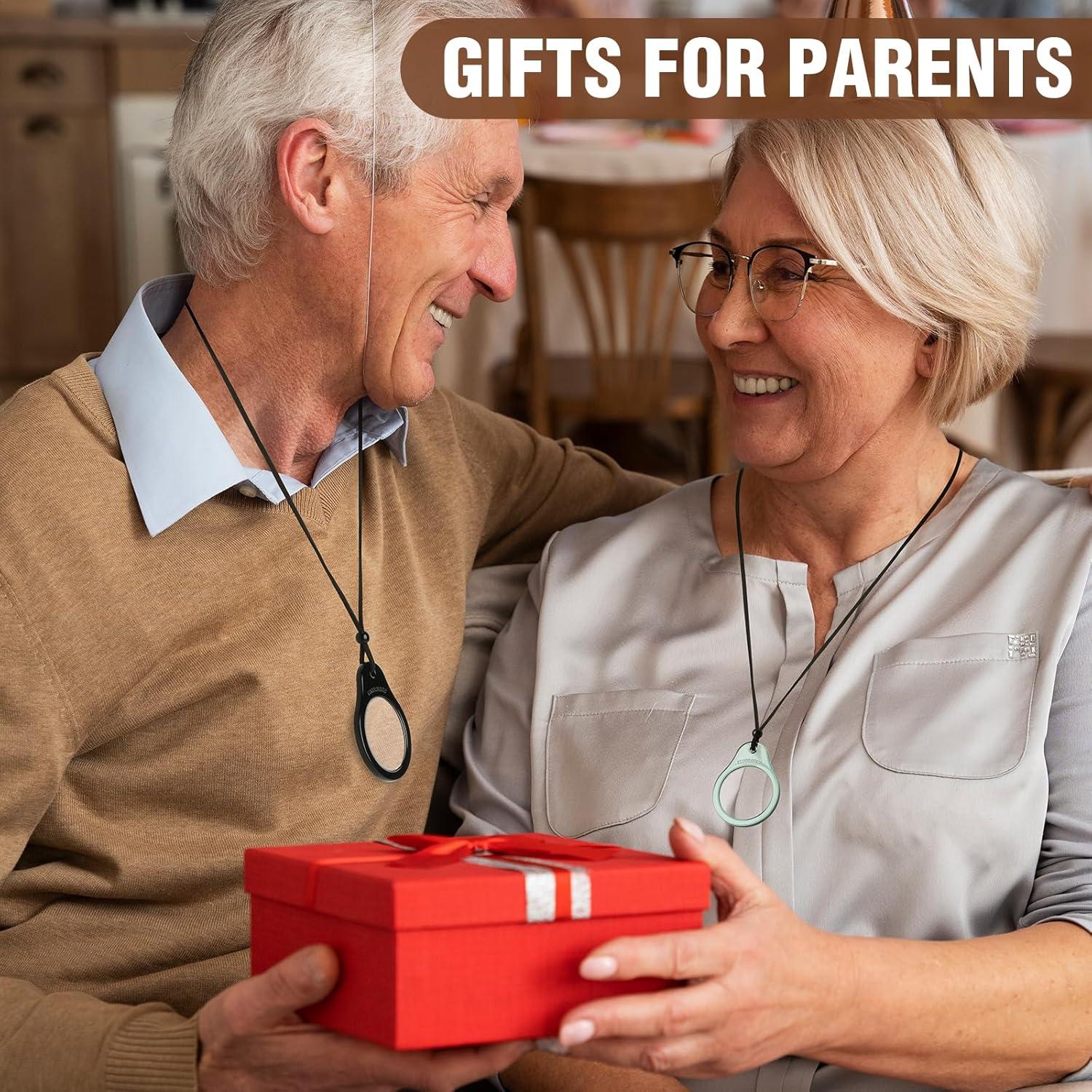 Lupa Portátil 3X MYSANDY con Correa de Cuero - Negra