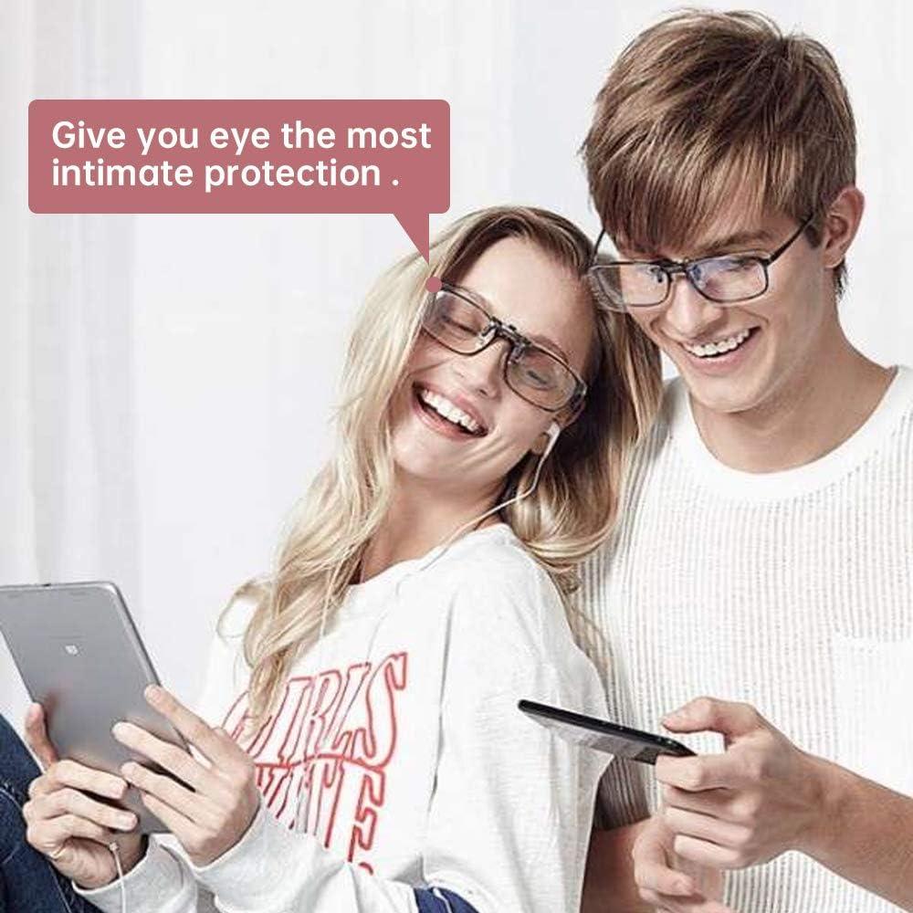 Gafas de lectura clip en Riwissipa anti luz azul 2.25x unisex