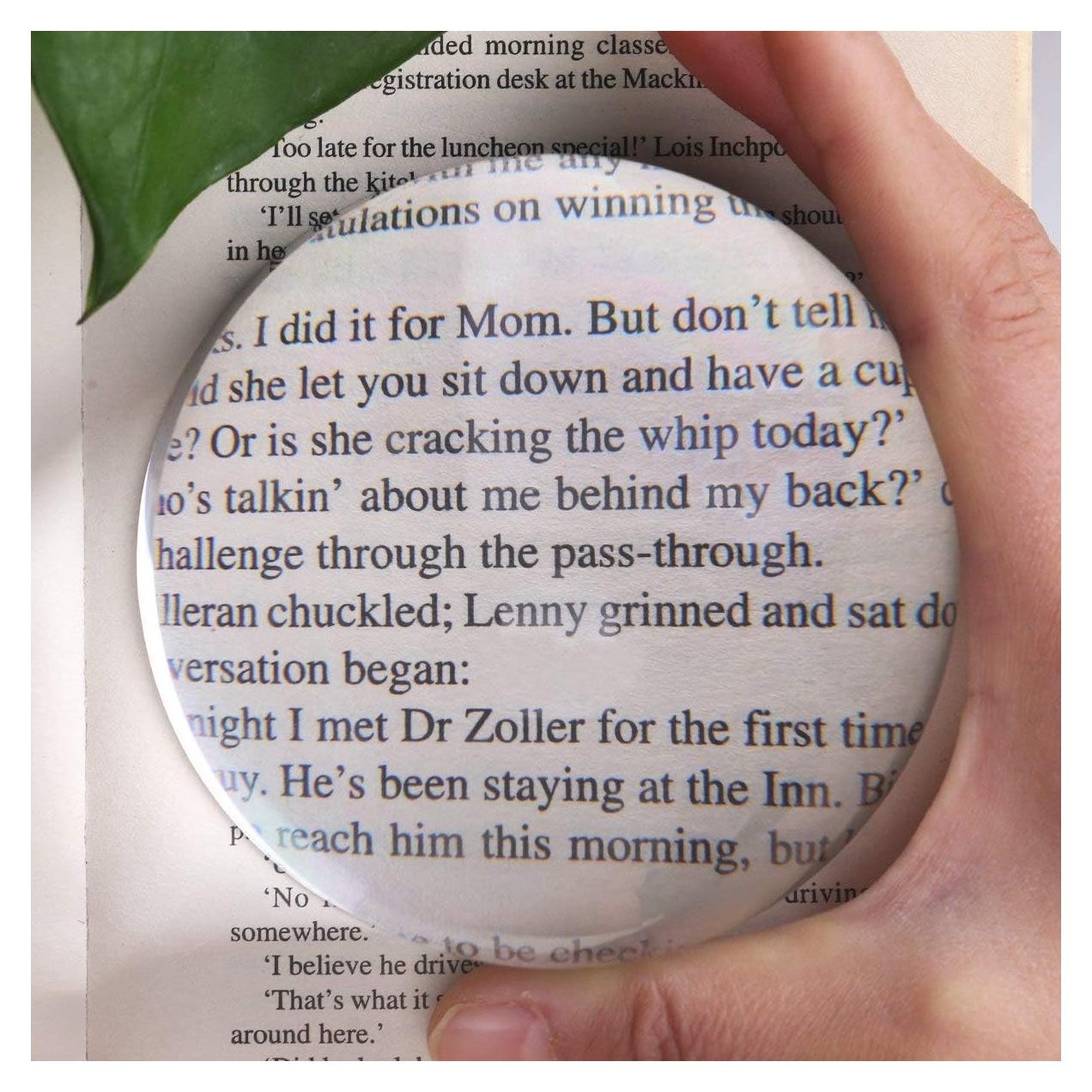 Lente de Aumento Domo Acrílico BIJIA 95mm 1x