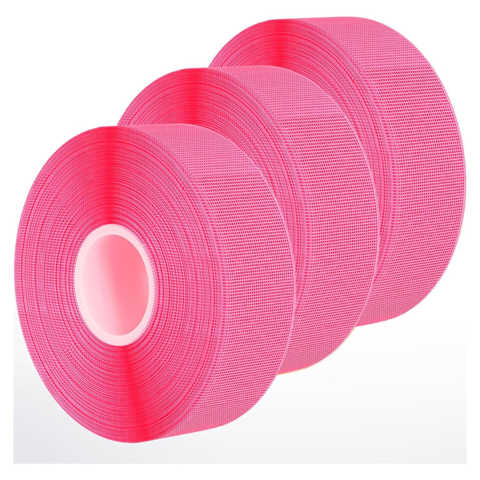 Dedales de Coser NoetSauesrfs - Paquete de 3 Cinta de Algodón Rojo