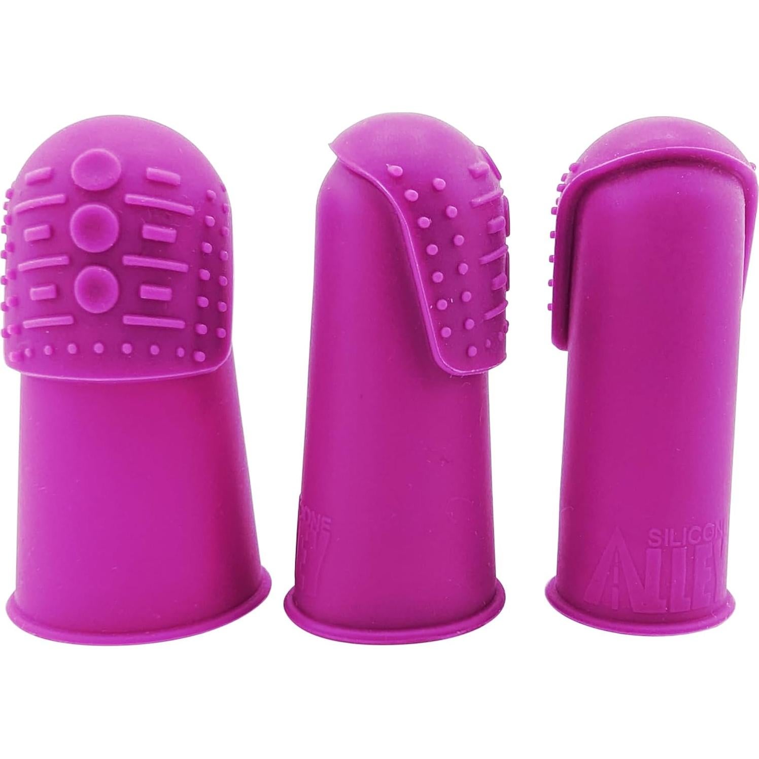 Dedales THIK-Grip de Silicona Hipoalergénica - Paquete de 100