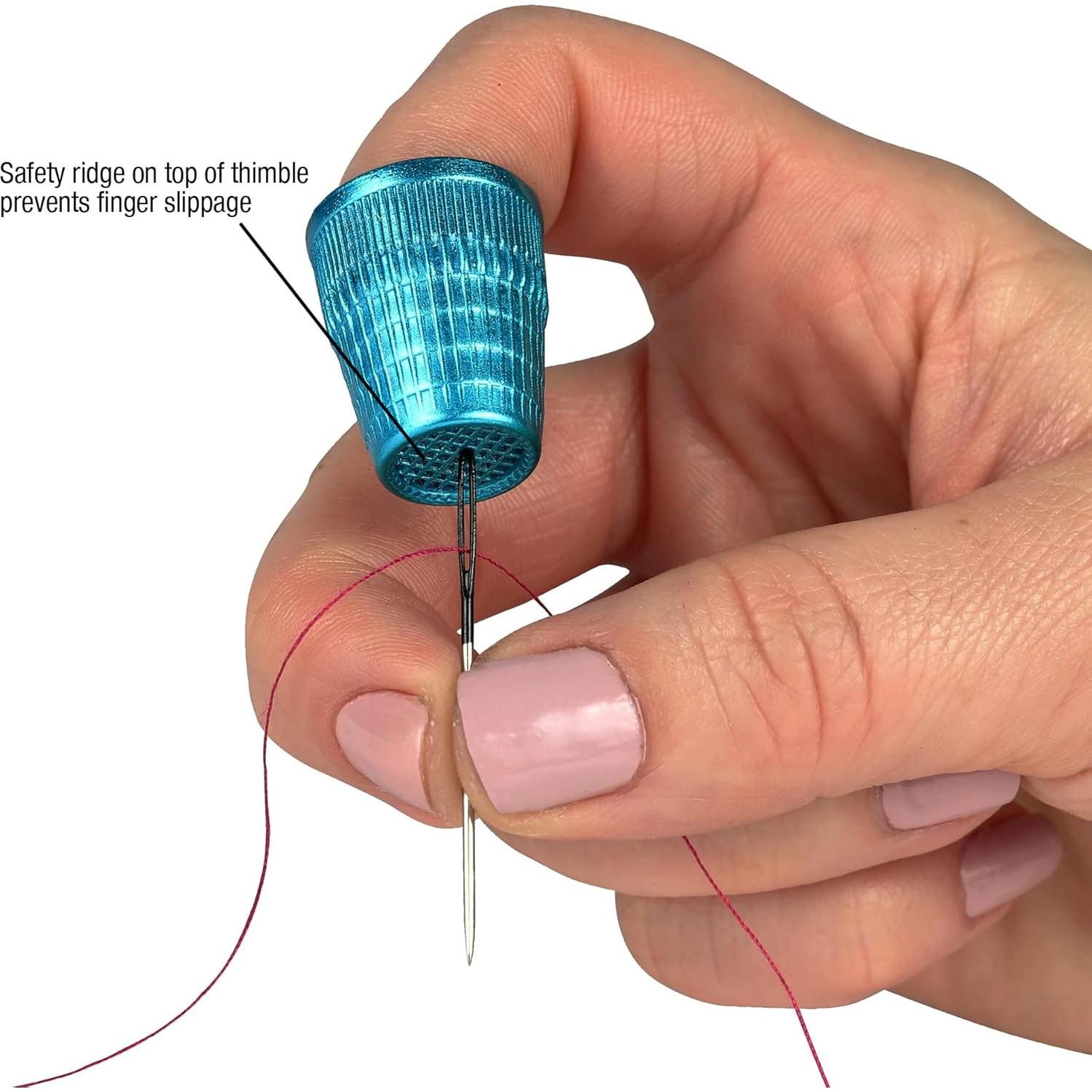 Dedales SINGER Slip Stop Set 2 Piezas Grande y Extra Grande