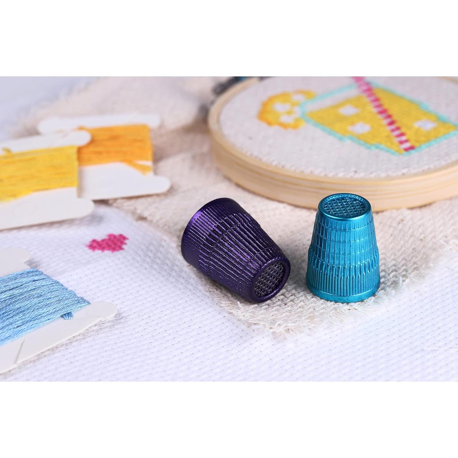 Dedales SINGER Slip Stop Set 2 Piezas Grande y Extra Grande