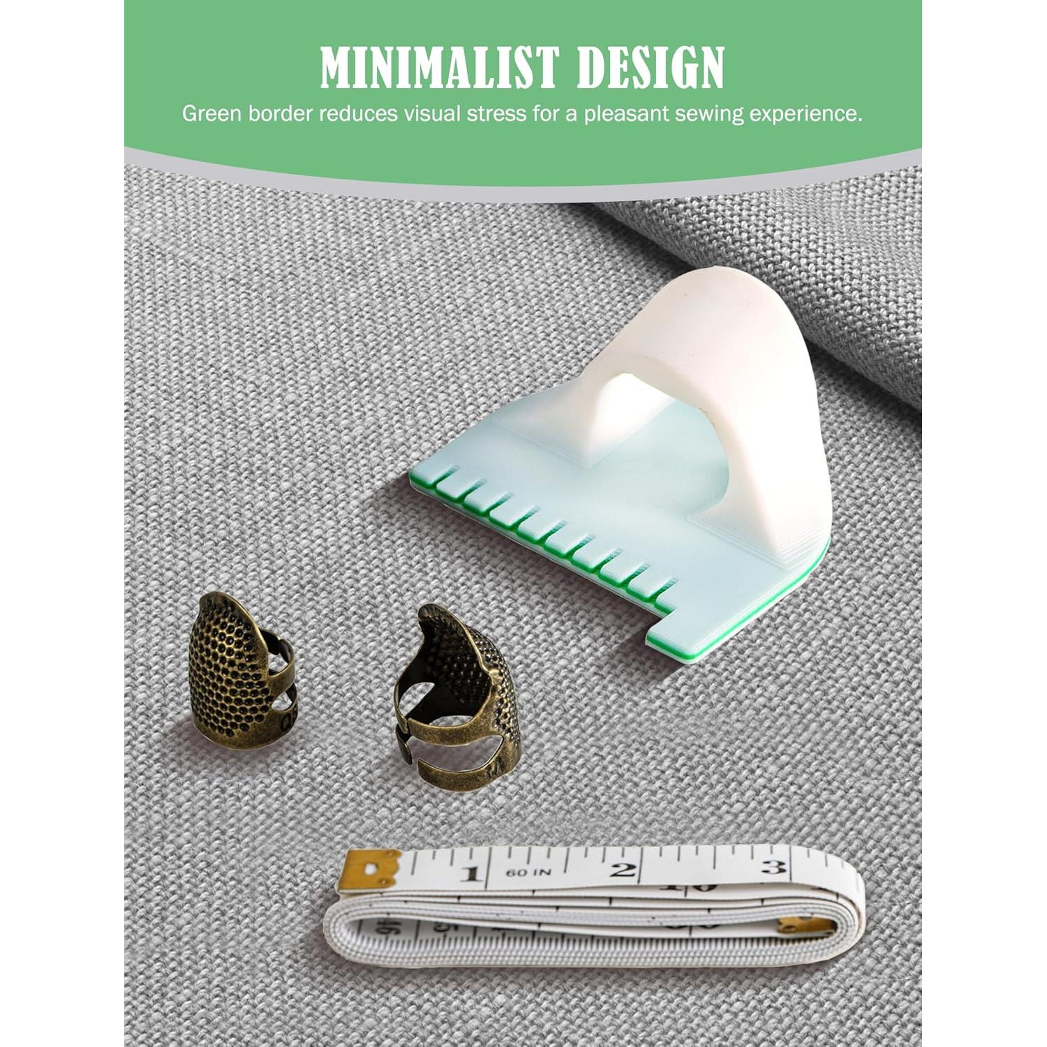 Kit de Costura ISTOYO con Protectores de Dedo y Plantillas