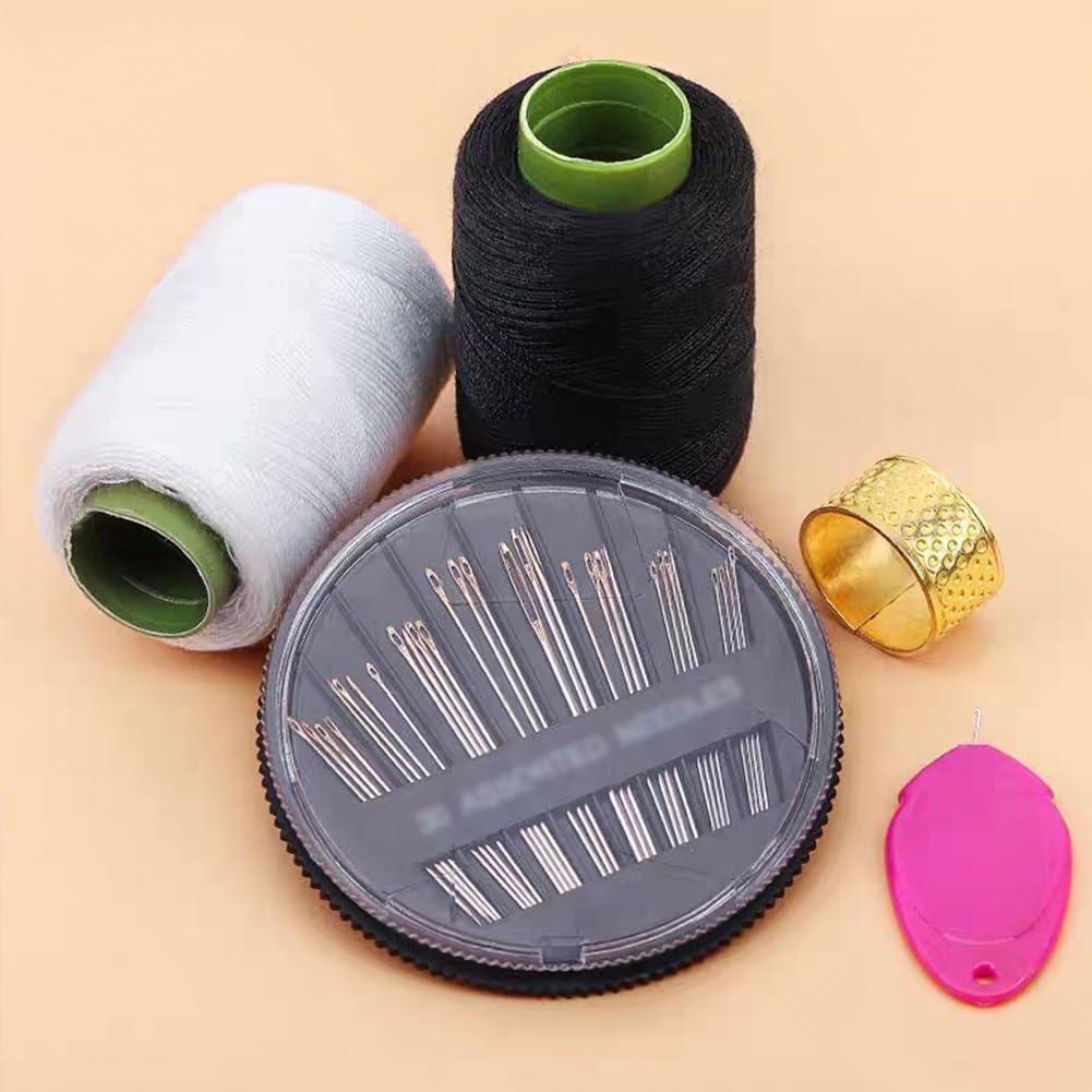 4 Dedales Metálicos Ajustables Capiant para Coser a Mano