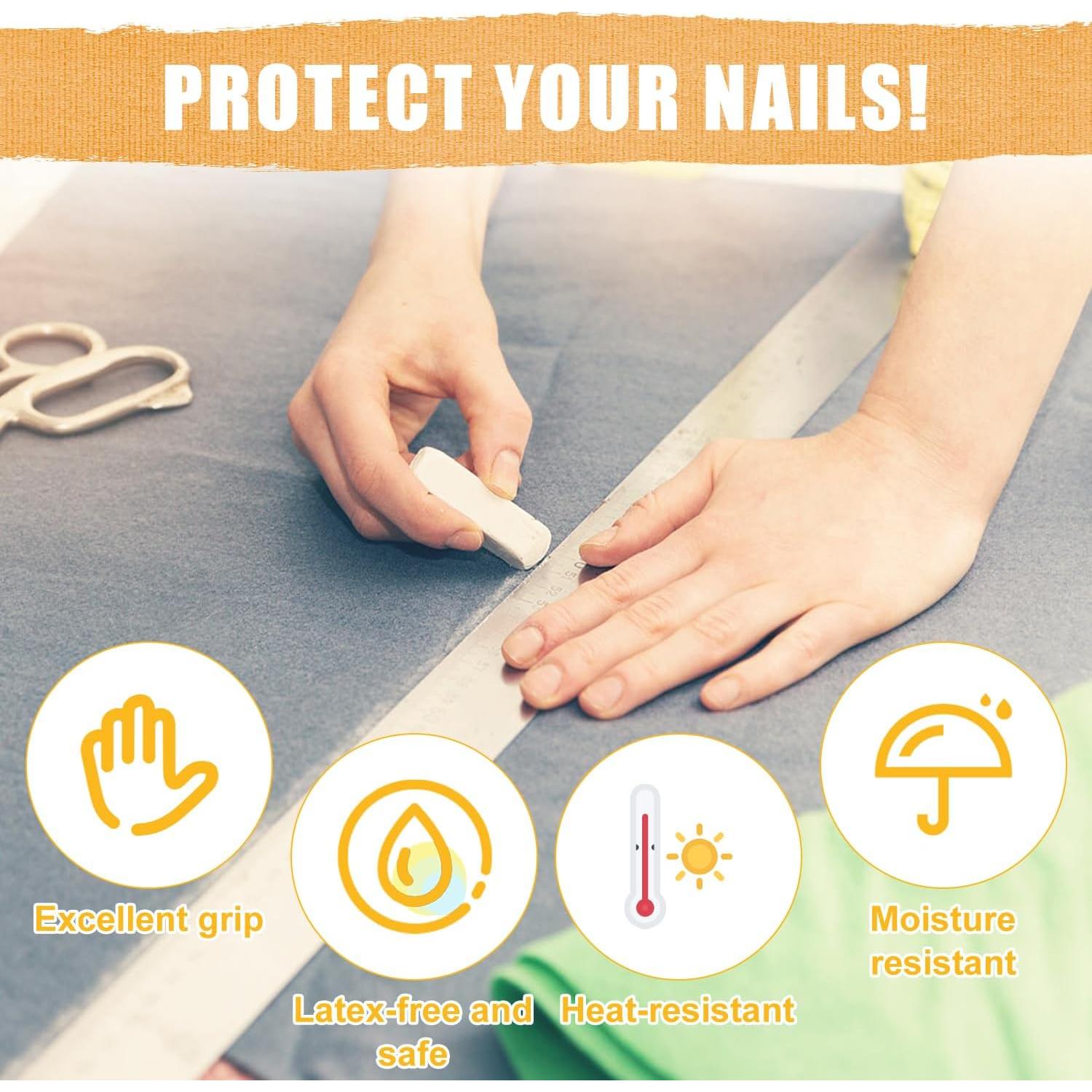 Cinta de Dedos Autoadhesiva Lyreh 4 Rollos Algodón 18m