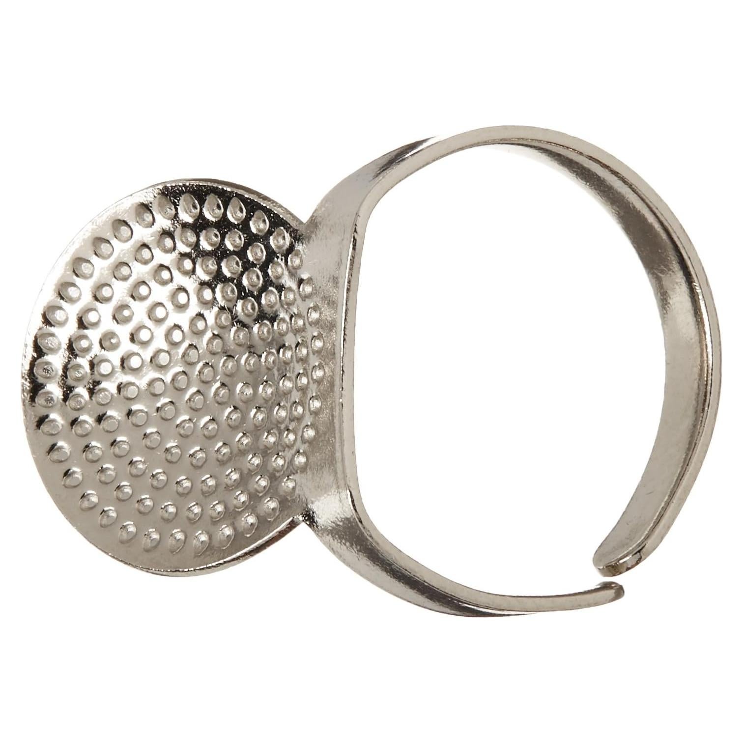 Dedal Ajustable Clover 611 con Placa para Costura