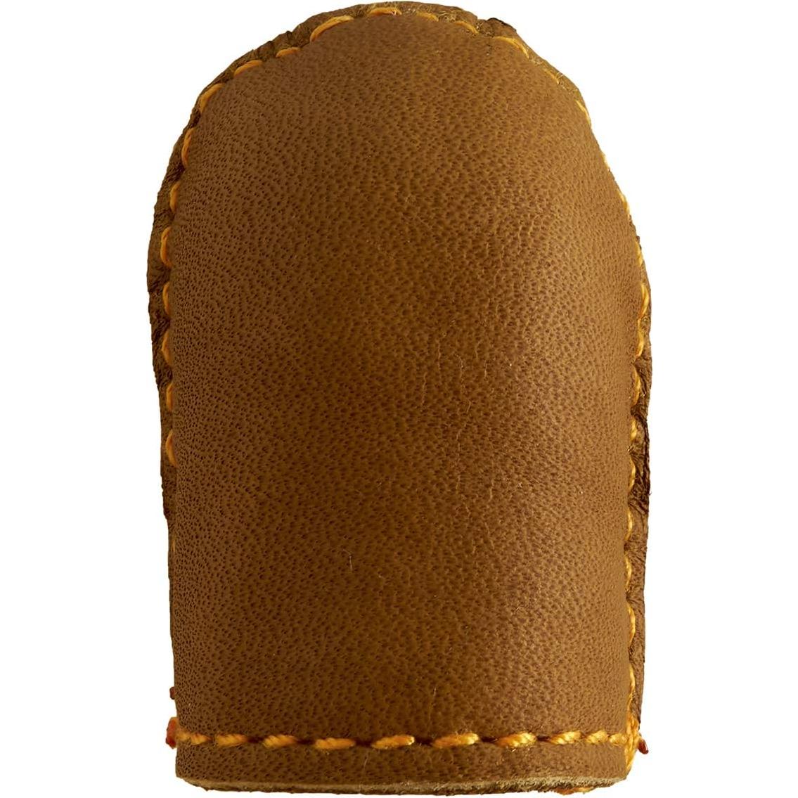 Dedal de Cuero Natural Fit Clover Grande - Ajuste Perfecto