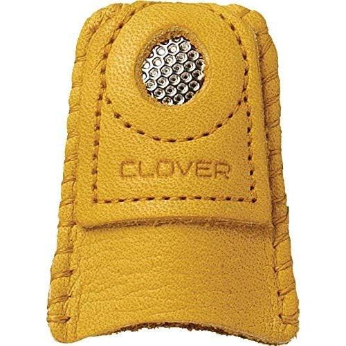 Dedal de Moneda de Cuero Clover 614C - Mediano, Protección Dedo